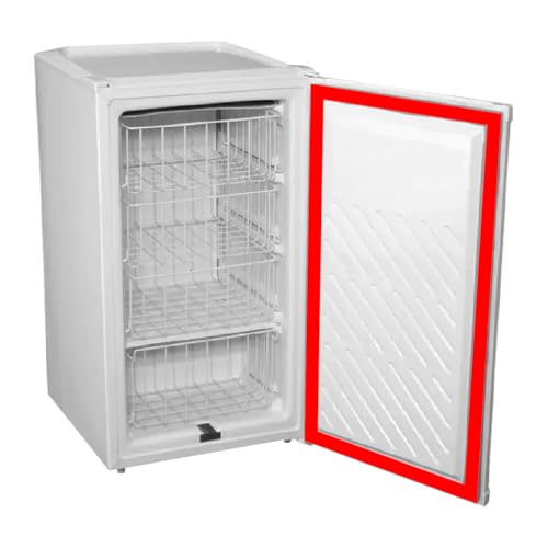 Borracha Gaxeta Porta Frigobar Para Consul Modelo Compacto 50L (Cinza, 45x38 (ENCAIXADA))