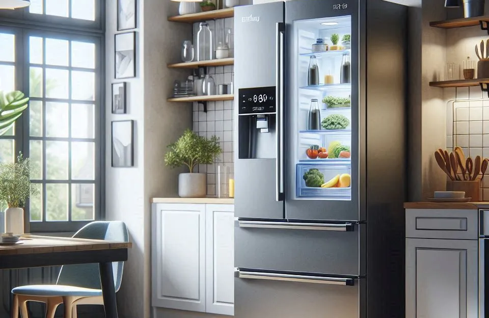 Geladeira Electrolux Frost Free 490L Efficient com AutoSense Inverse Inox Look IB7S 127V