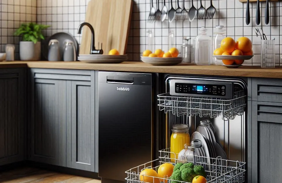 Lava-Louças Samsung 10 Serviços 110V Inox Preta: Eficiência e Tecnologia