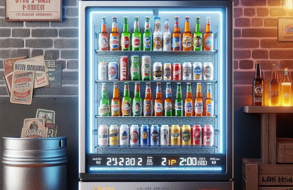 Cervejeira Expositora Slim Metalfrio 324 Litros VN28RP 220V