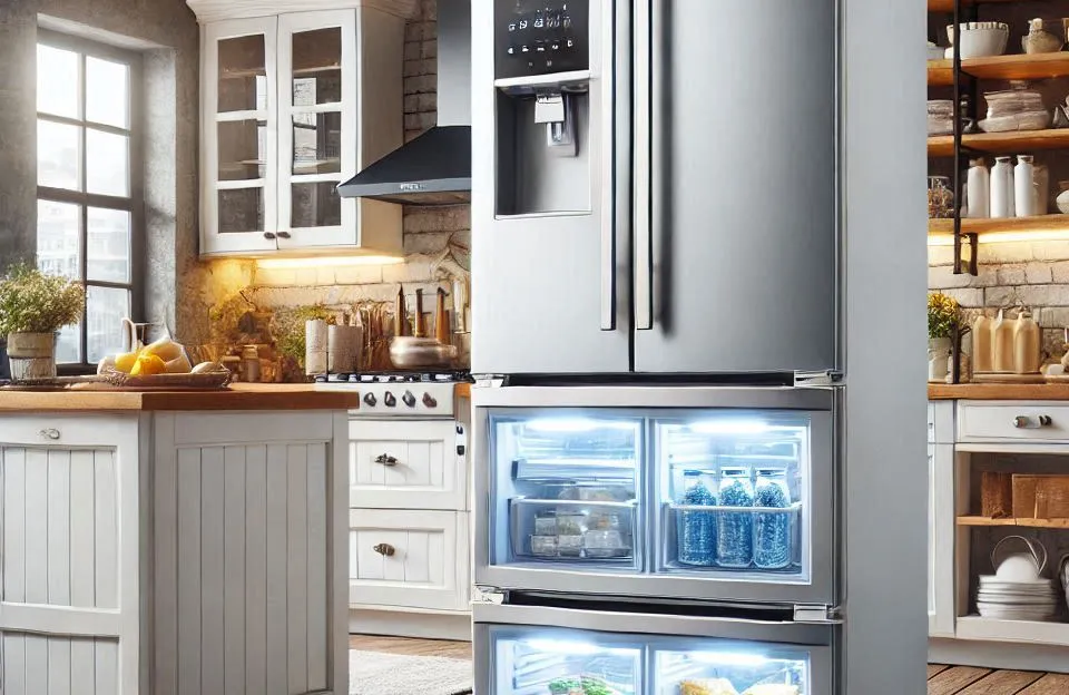 Geladeira Consul Frost Free Duplex 397 Litros com Freezer embaixo - CRE44BB 110V