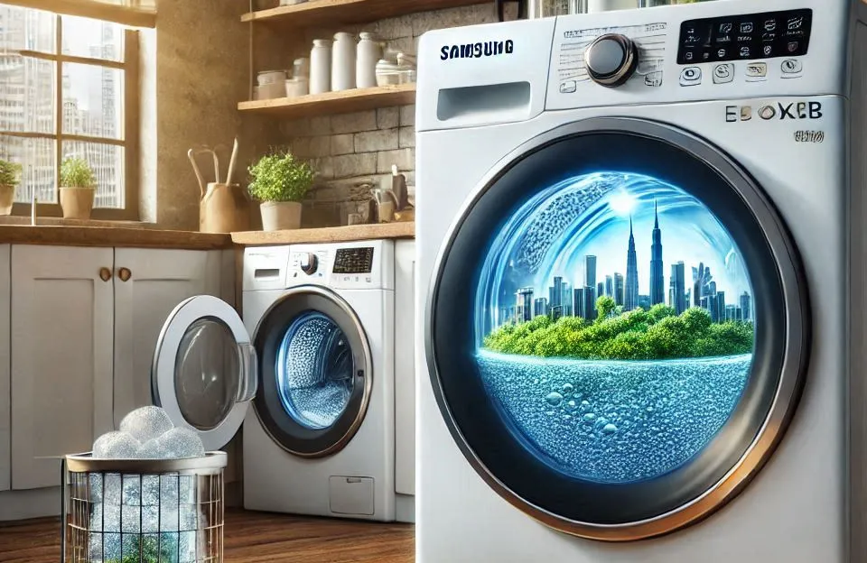 Samsung Lava e Seca Ecobubble 11kg: Eficiência e Inovação