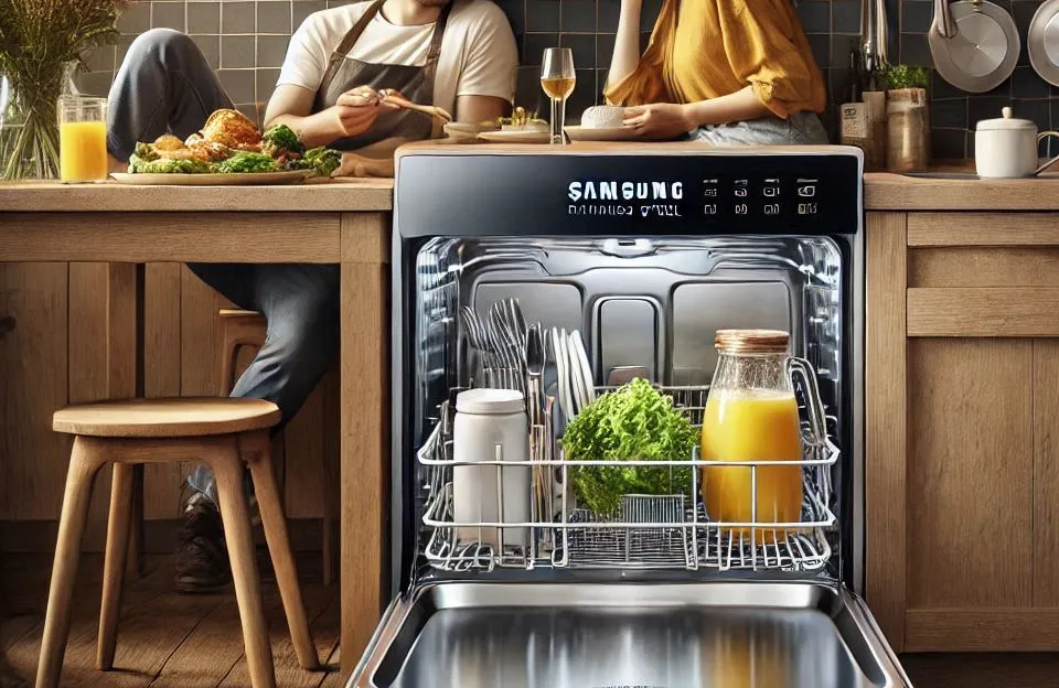 Lava-Louças Samsung Inox 10 Serviços 110V DW50C6070FS/AZ: Eficiente e Compacta
