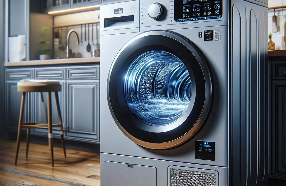 Lava e Seca Frontal 11Kg Heathguard Smart Automática Midea