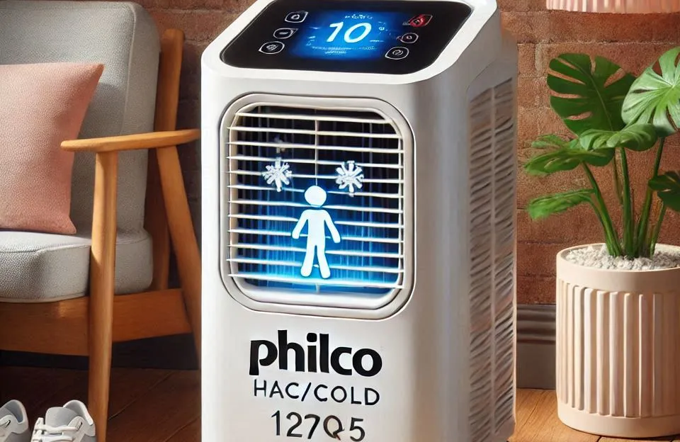 Ar-Condicionado Portátil Philco PAC12000QF5 Quente/Frio 127V