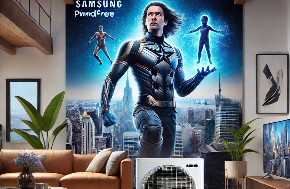 Ar Condicionado Split Inverter Samsung WindFree PowerVolt 12000 BTU/h Frio AR12BVFAVWKNAZ – Bivolt