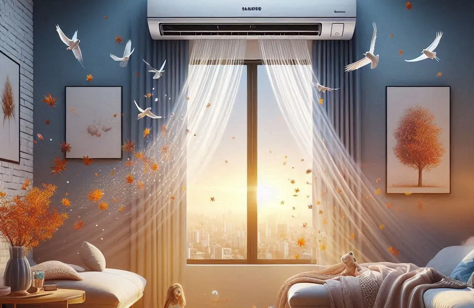 Ar-Condicionado Split Inverter 9000 BTUs Samsung WindFree Connect Quente e Frio