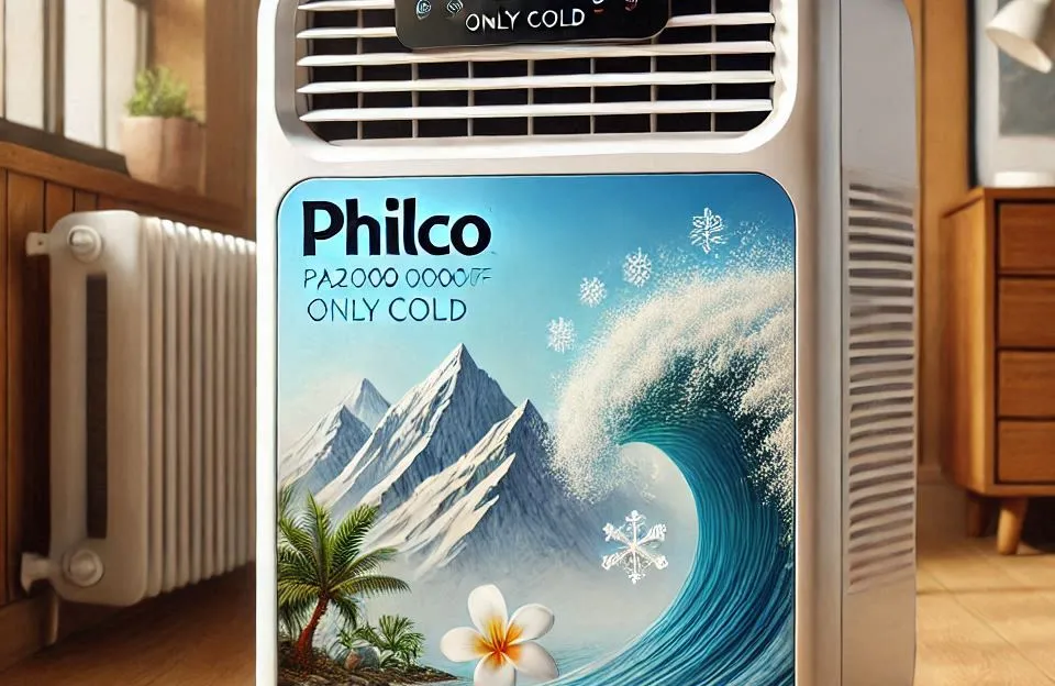 Ar-Condicionado Portátil Philco PAC12000F5 12.000 BTUs Só Frio 220V