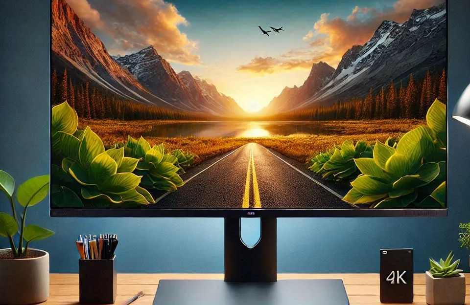 Monitor Dell de 27" 4K com Hub USB-C P2723QE: Alta Resolução e Conectividade Avançada