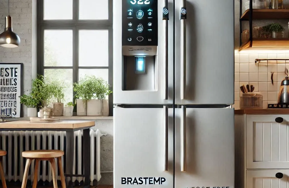 Geladeira Brastemp Inverse 3 Frost Free 419 litros com Freeze Control Pro BRY59CE 110V