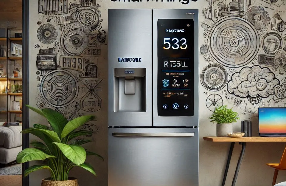 Samsung Geladeira Duplex Evolution SmartThings RT53 518L Inox