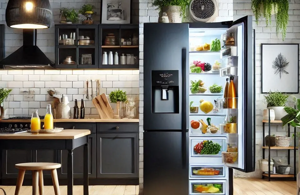 Geladeira Panasonic Frost Free 425L A+++ Black Glass - NR-BB53GV3B: Eficiência e Design Sofisticado
