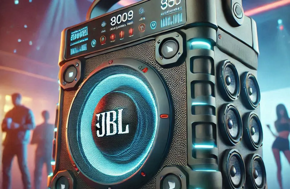 JBL PartyBox 710: Caixa de Som Bluetooth 800W com Luzes e Design à Prova de Respingo