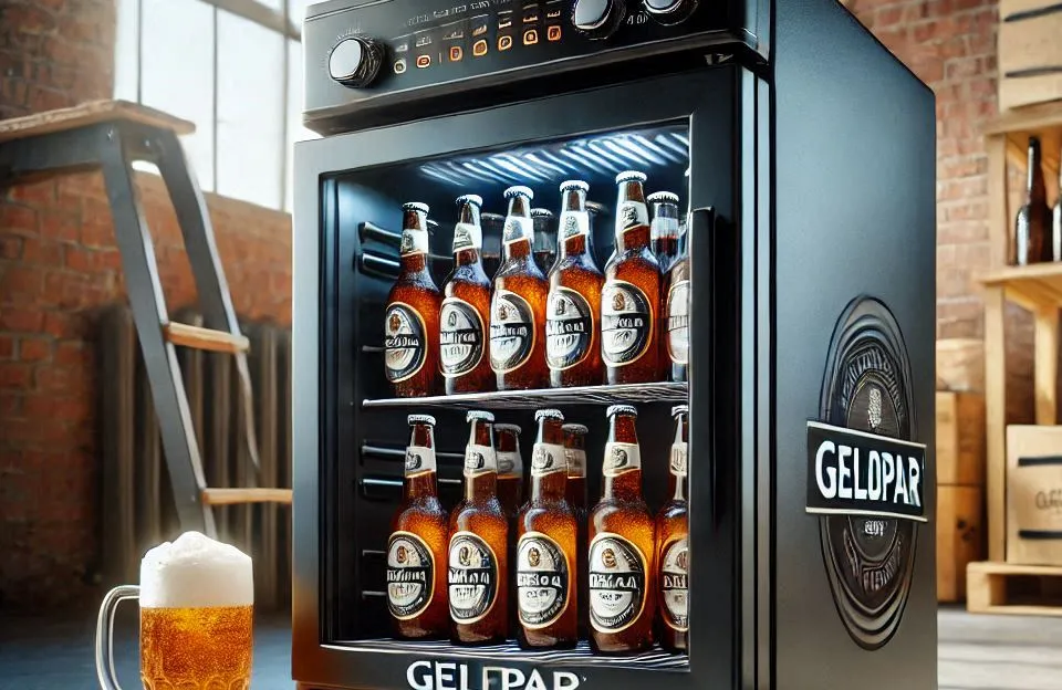 Refrigerador Vertical Cervejeira 220v Frost Free Gelopar Preto: Capacidade, Design e Funcionalidade