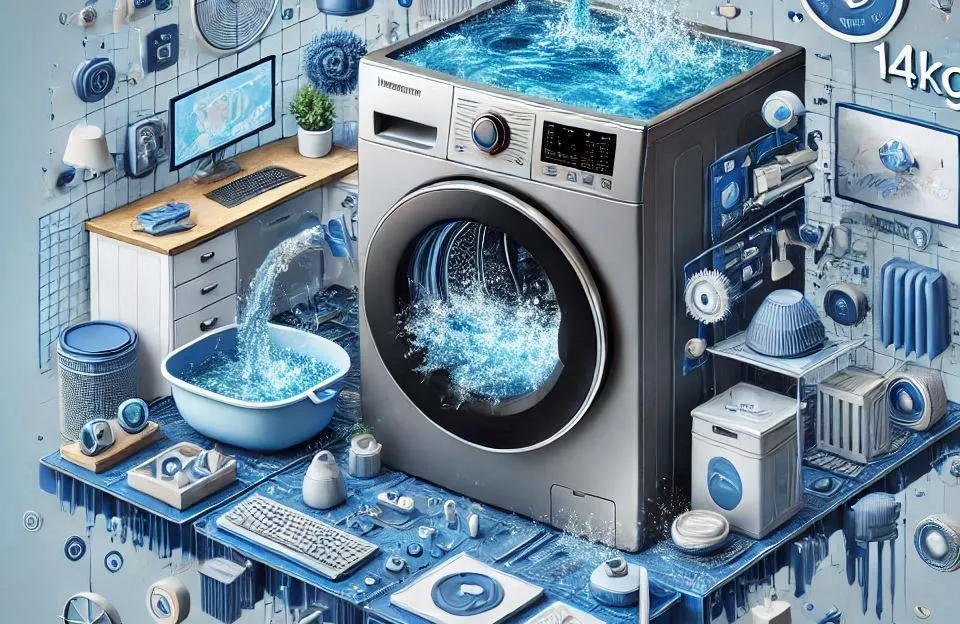 Samsung Lavadora Smart Digital Inverter WA14CG 14kg – 127V: Desempenho e Eficiência para Sua Casa