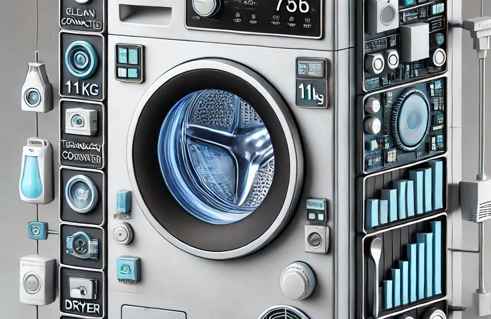 Lava e Seca 11kg Midea Master Clean Conectada: Tecnologia e Economia