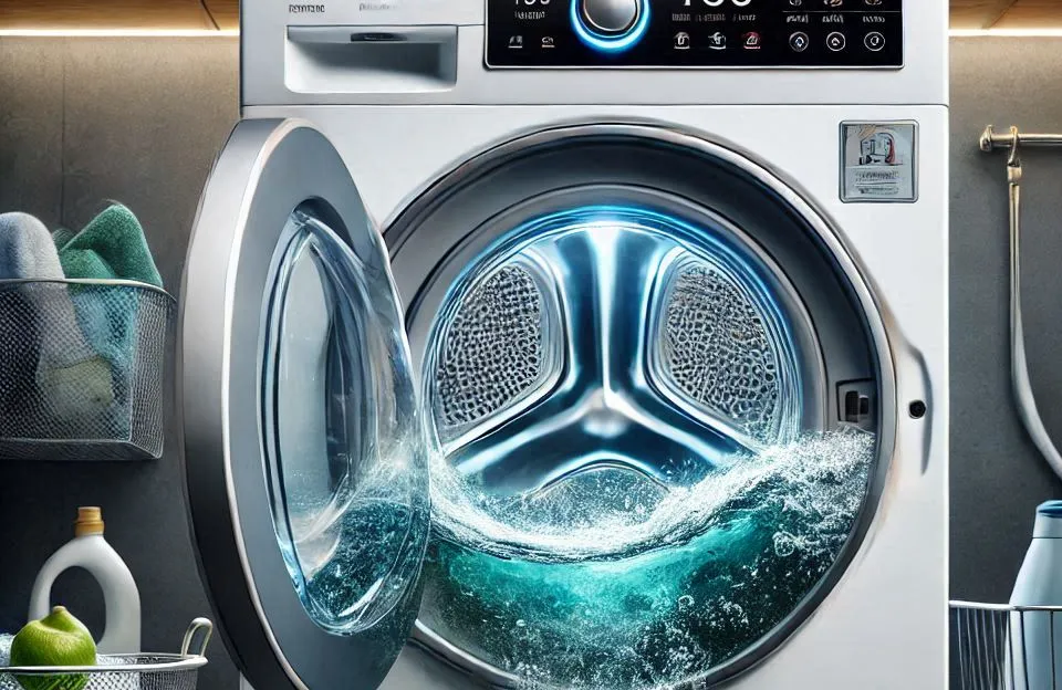 Máquina de Lavar Frontal 11kg Electrolux Premium Care Inverter com Água Quente/Vapor (LFE11)