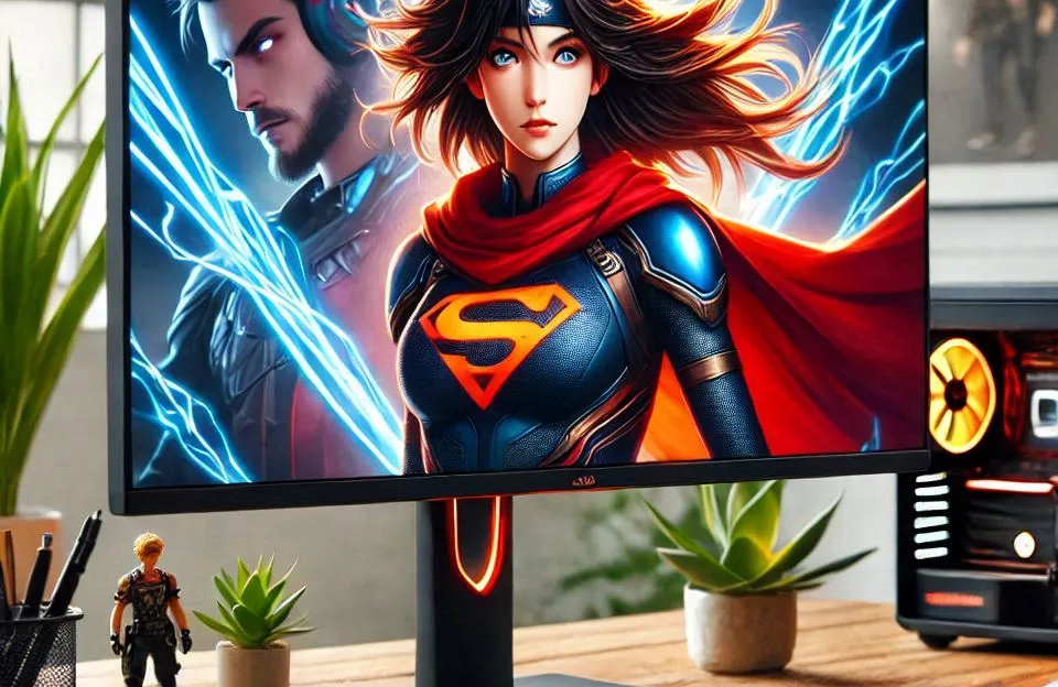 Monitor Gamer New Hero Blade Super 27", 180Hz, 1ms, FreeSync e IPS