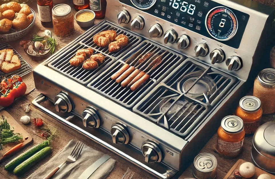 Review do Fogão de Embutir 5 Bocas com Timer Digital Dako Diplomata Grill Style