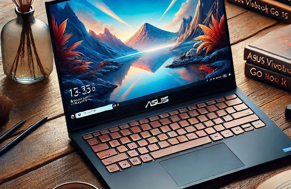 Notebook ASUS VivoBook Go 15: Desempenho e Versatilidade