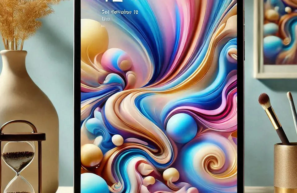 Galaxy Tab S9 FE com 128 GB e Câmera Frontal de 12 MP