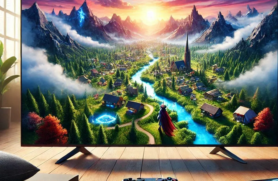 TCL QLED TV 50” C645 4K UHD Google TV Dolby Vision Gaming: Qualidade e Versatilidade