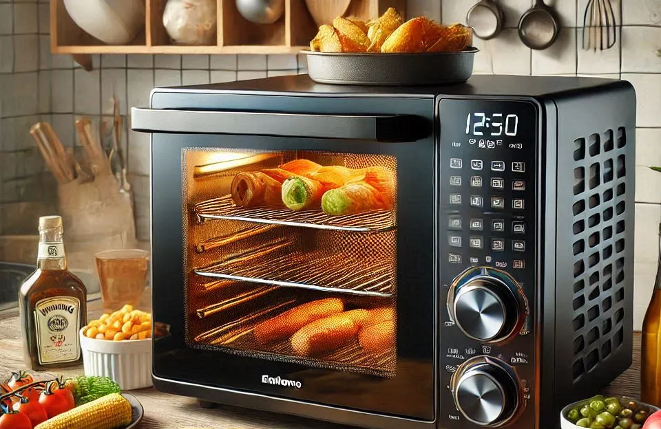 Microondas Air Fryer Panasonic 30L com Grill 4 em 1