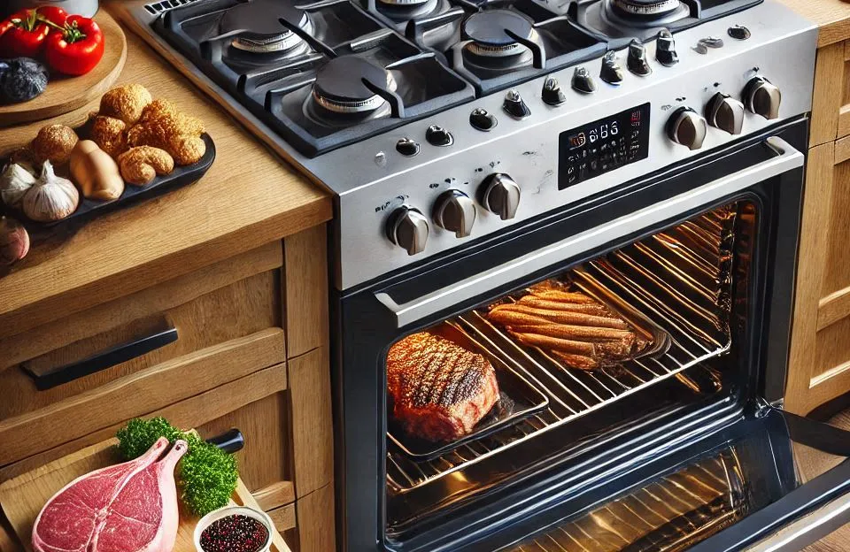 Fogão Brastemp 5 Bocas de Embutir com Forno Elétrico e Meat Control