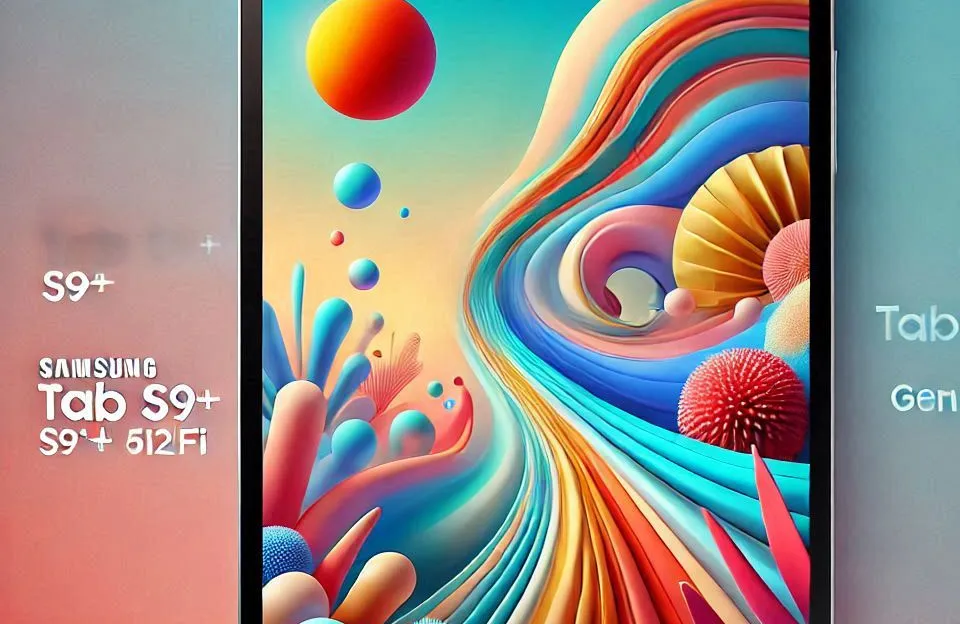 Samsung Tab S9+ 512GB, 12.4" WiFi, Snapdragon 8 Gen 2