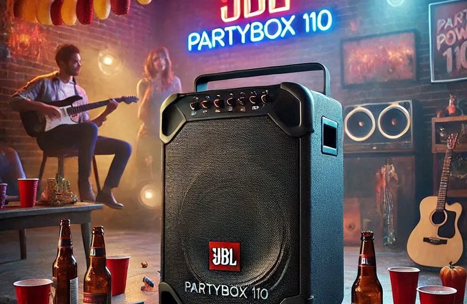 JBL PartyBox 110: Potência Sonora e Versatilidade para Sua Festa