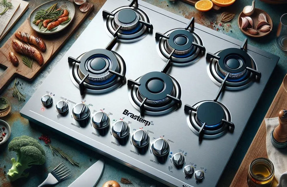 Cooktop 5 Bocas Brastemp Gourmand Bdk75d Inox 220v