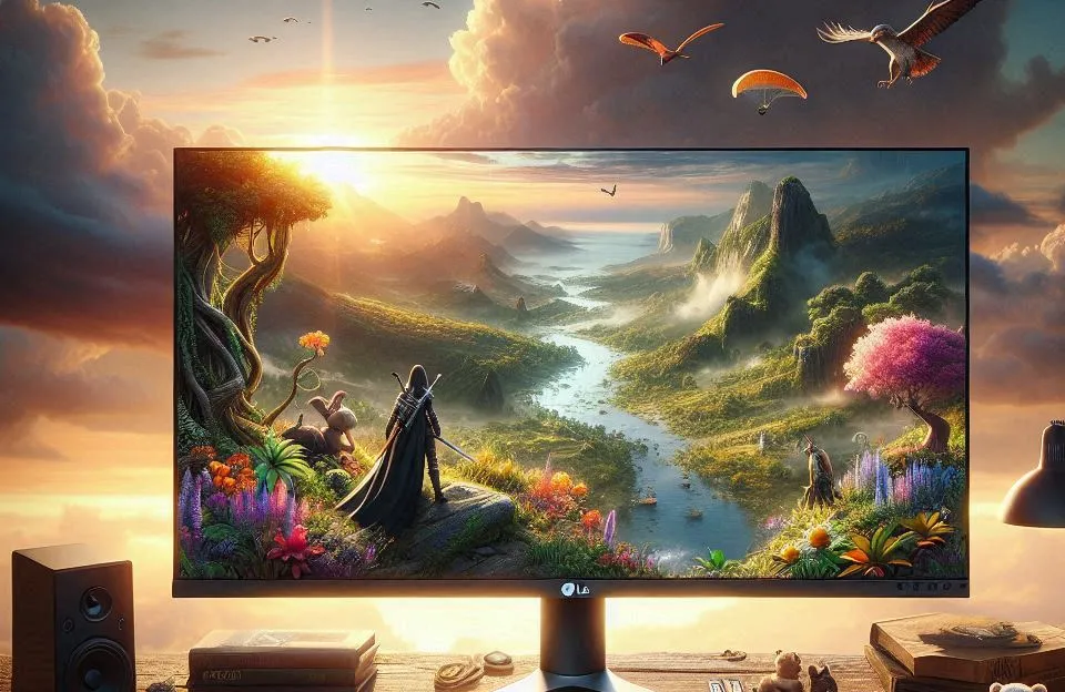 Monitor LG UHD 4K - Tela de 32", 4K, DCI-P3 90%, HDMI, Display Port, HDR10, AMD Free Sync