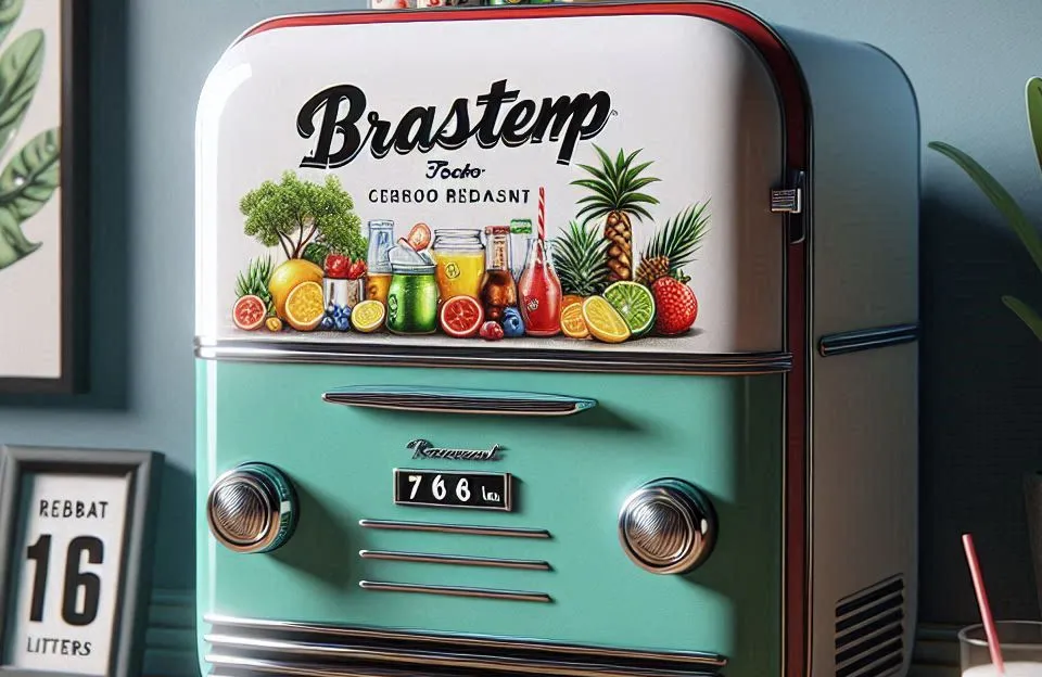 Frigobar Brastemp Retrô 76 Litros - Design e Funcionalidade em Um Só Produto