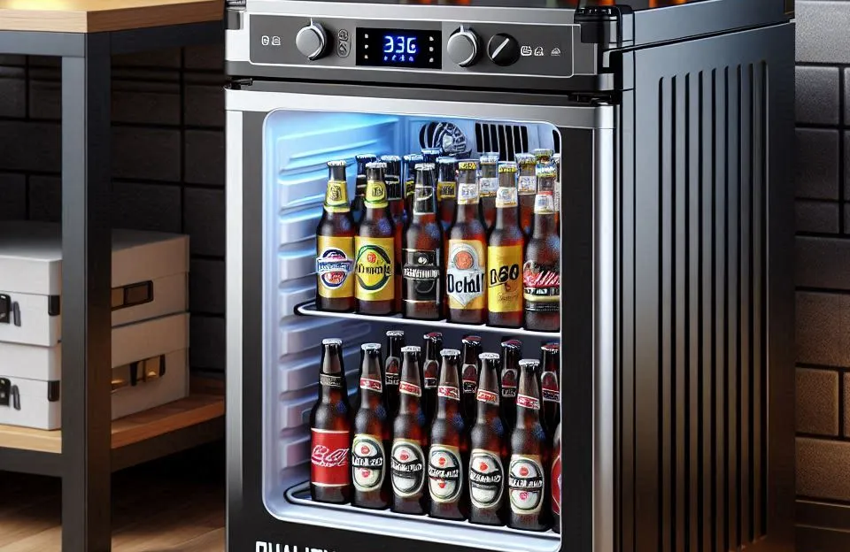 Cervejeira Flex 96L Preto 110v Midea: Refrigeração de Qualidade