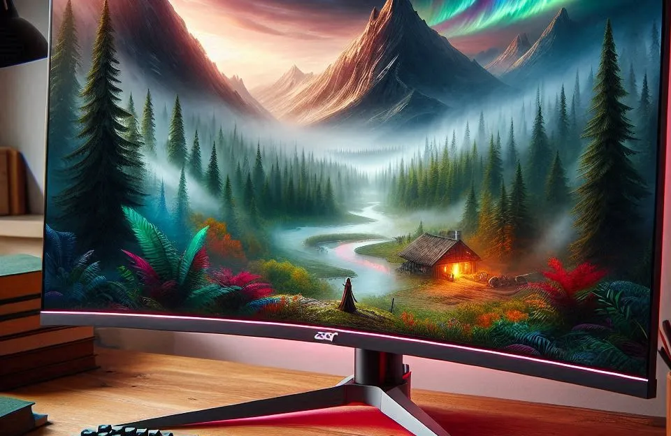 Monitor Gamer Acer Nitro ED270R: Tela Curva de 27” e 180Hz