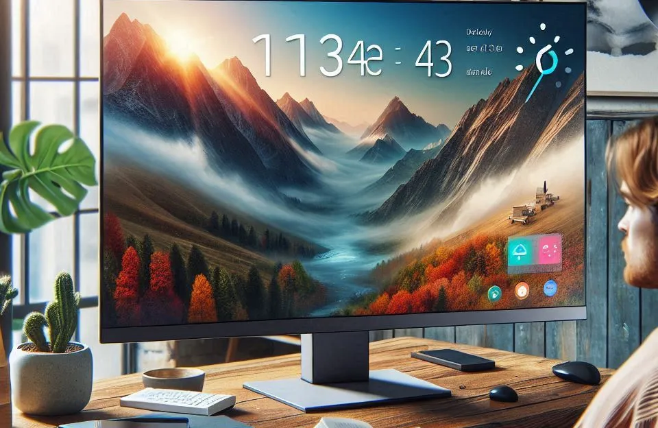 Monitor Smart Samsung 32" UHD, Tizen, Alexa, M8