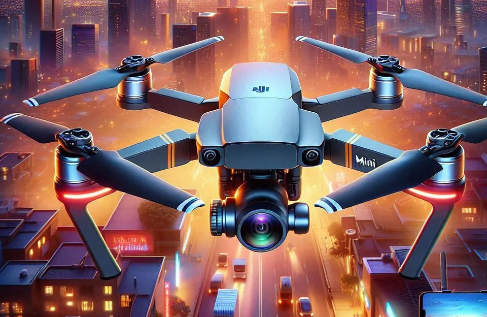 Drone DJI Mini 3 Standard - Gravação 4K, Bateria Longa
