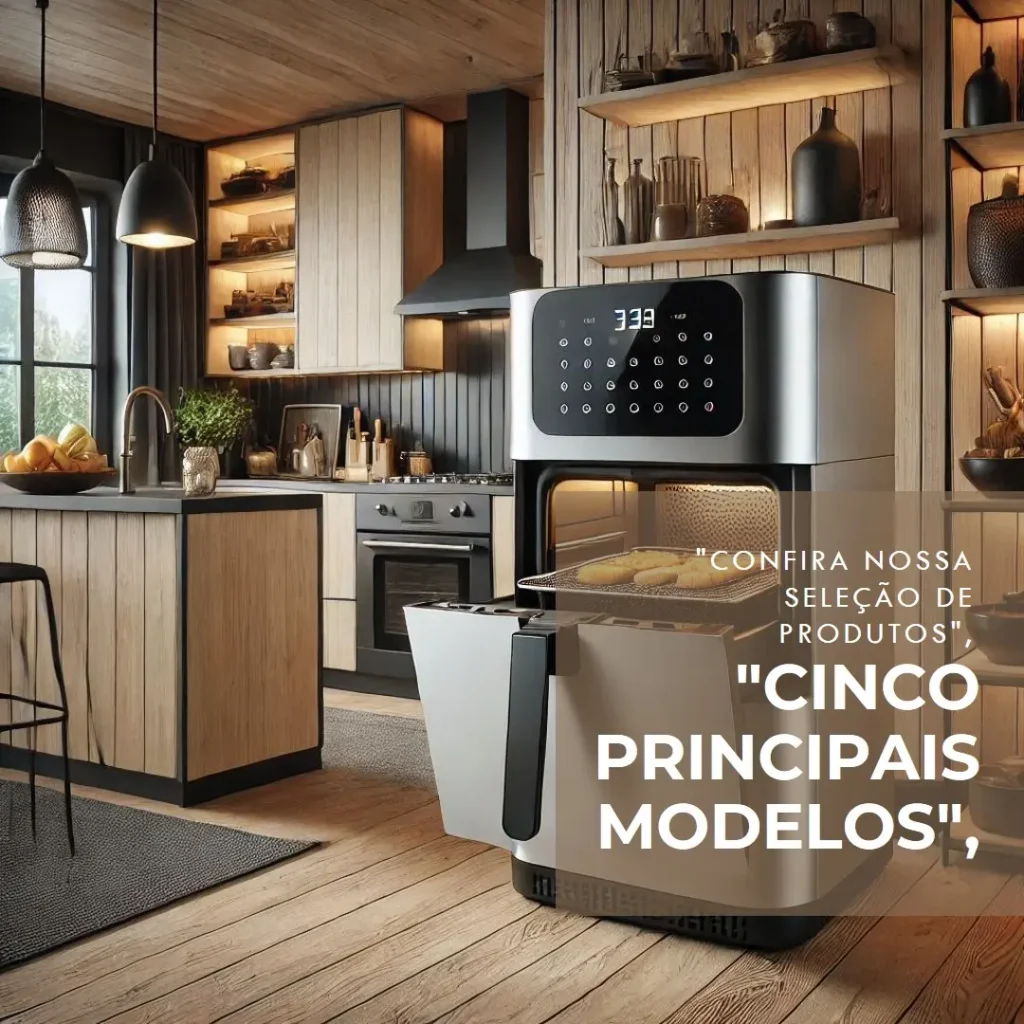 Cinco Principais Modelos de air fryer oven Mondial