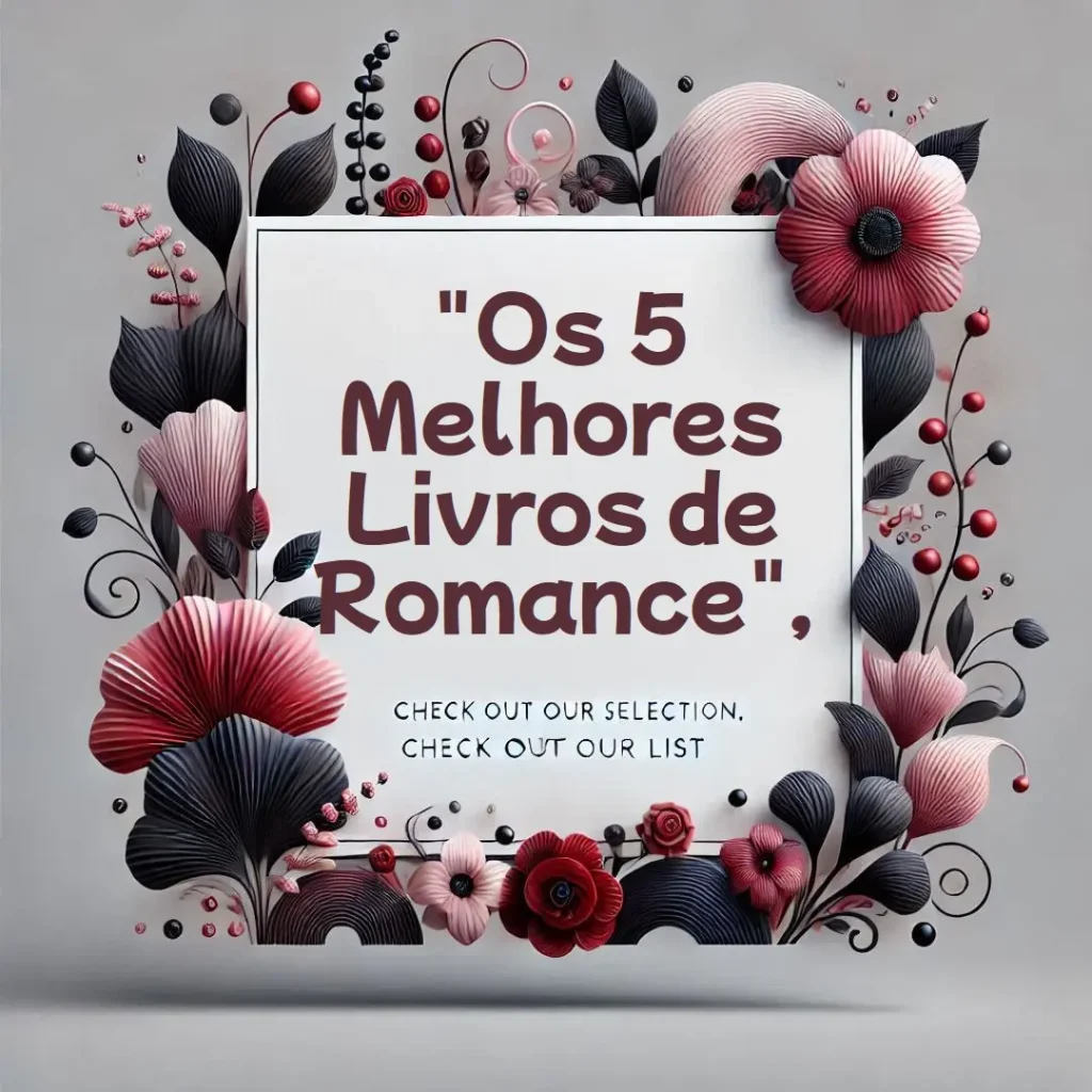 5 Melhores Modelos de livros de romance melhores