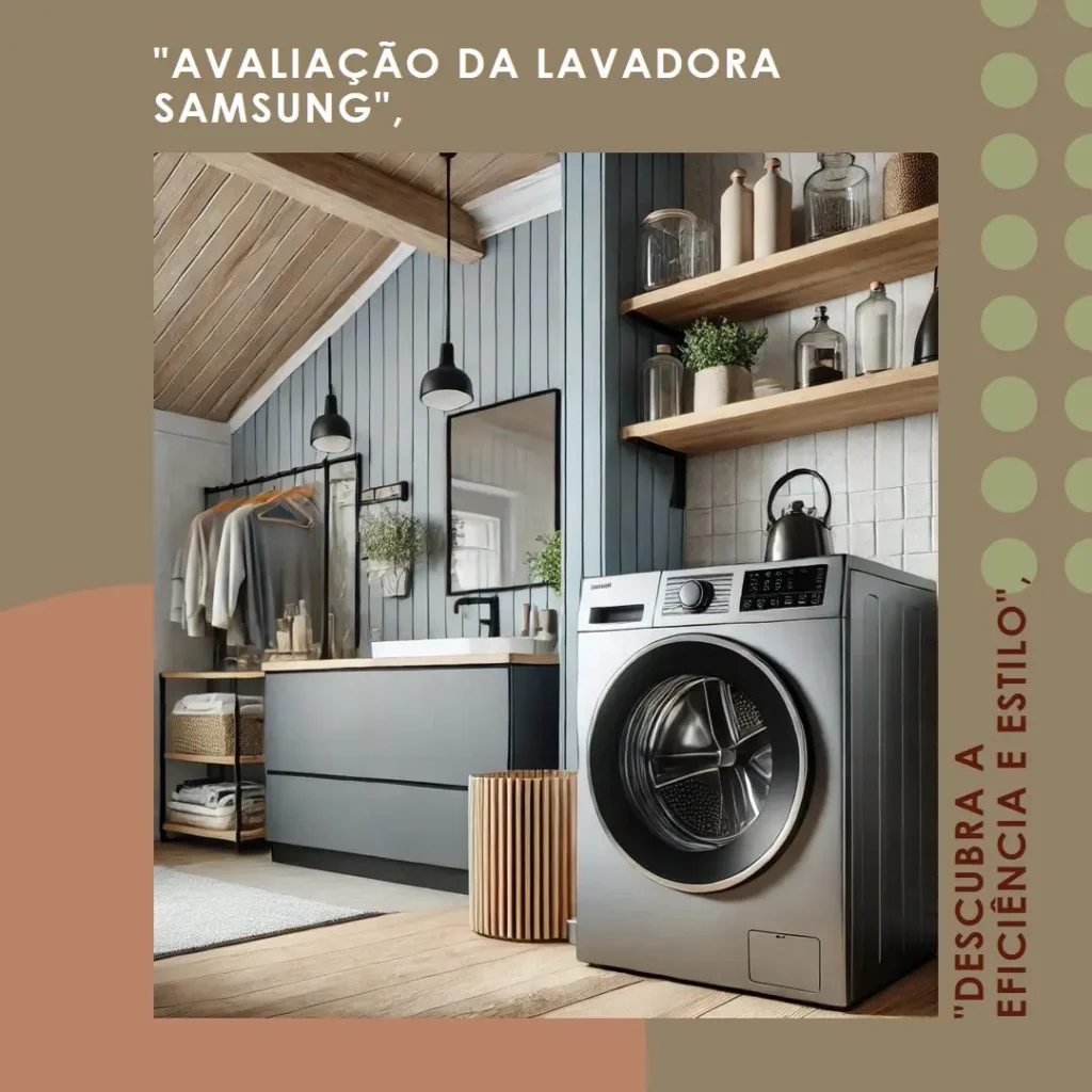 Samsung Lavadora de Roupas WW4000 Digital Inverter 11kg: Tecnologia e Economia em um Só Equipamento