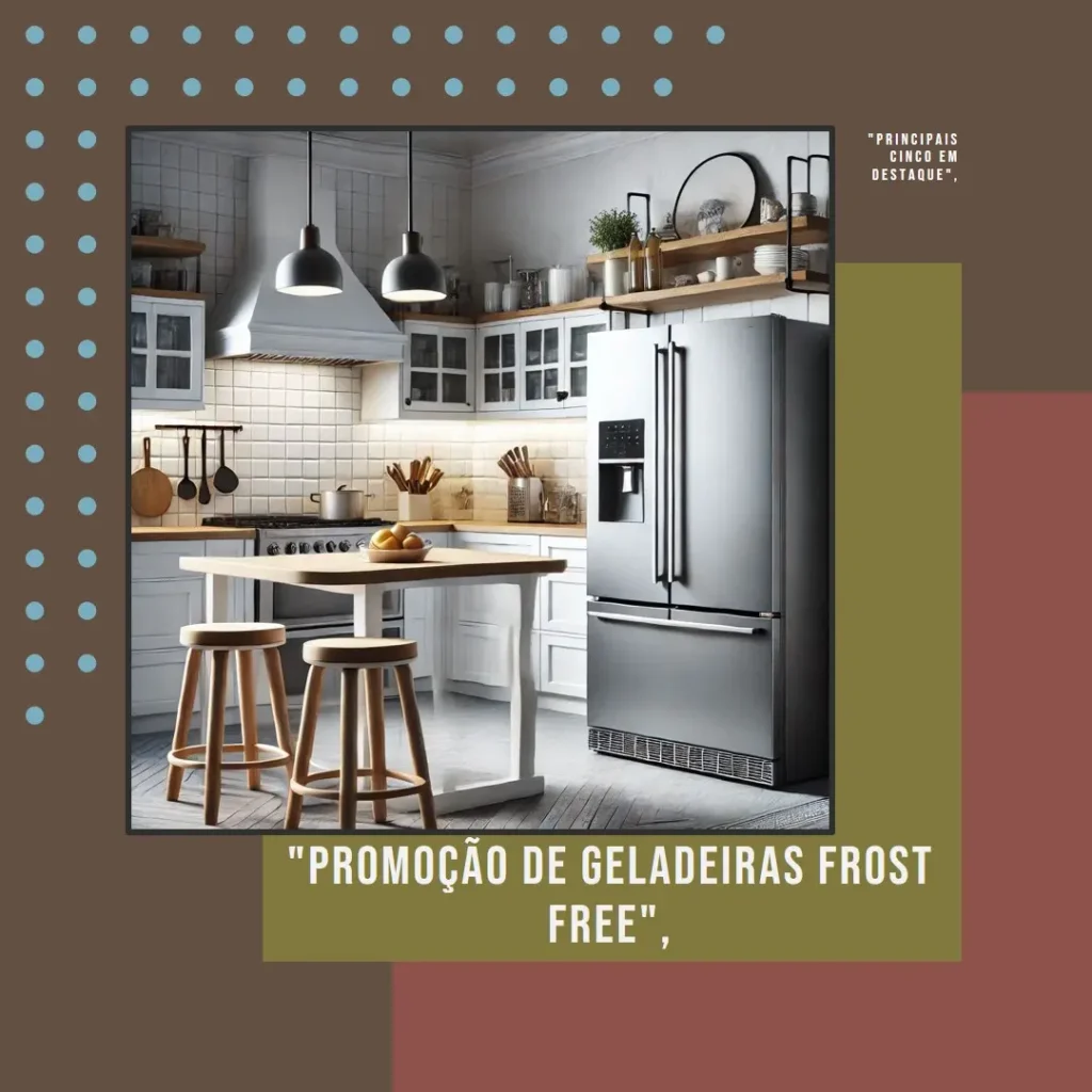 Principais Cinco geladeira frost free em promoção