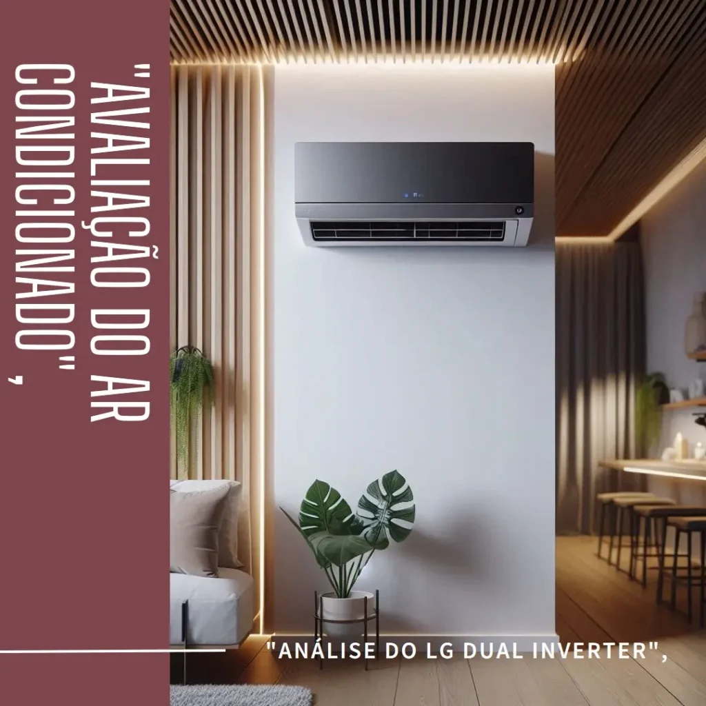 Ar Condicionado Hi Wall LG Dual Inverter Voice 12.000 Btus Quente e Frio 220v R-32