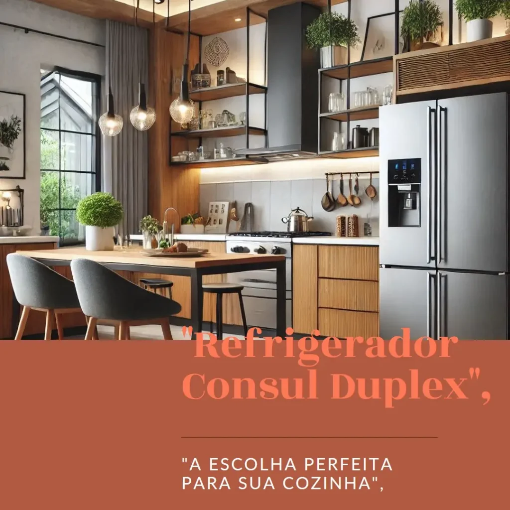Refrigerador Consul Frost Free Duplex 451 Litros CRM56FK Inox – 127 Volts