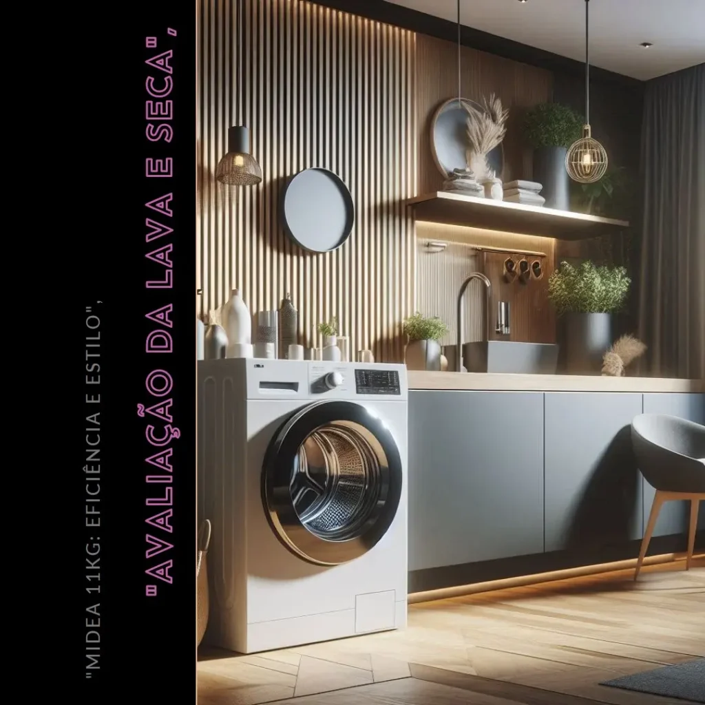 Lava e Seca 11kg Midea Master Clean Conectada: Praticidade e Tecnologia
