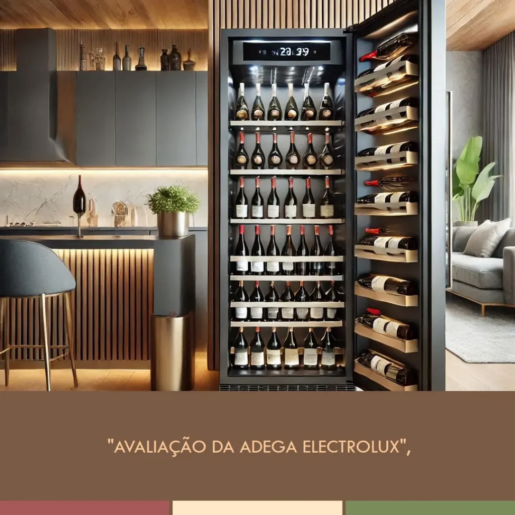 Adega Electrolux 29 Garrafas com Dual Zone e Painel Digital WDF29