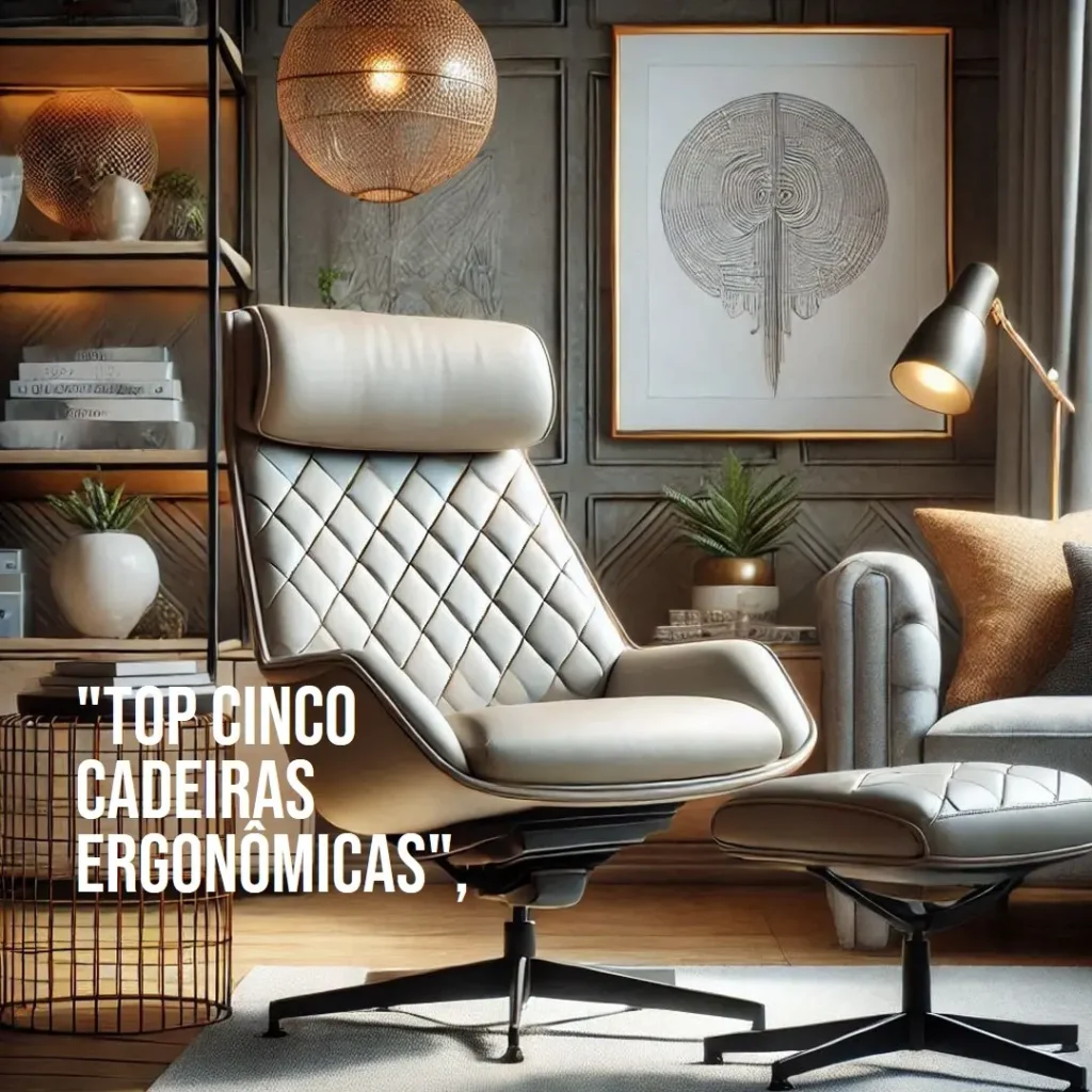 Top Cinco Modelos de cadeira presidente ergonômica