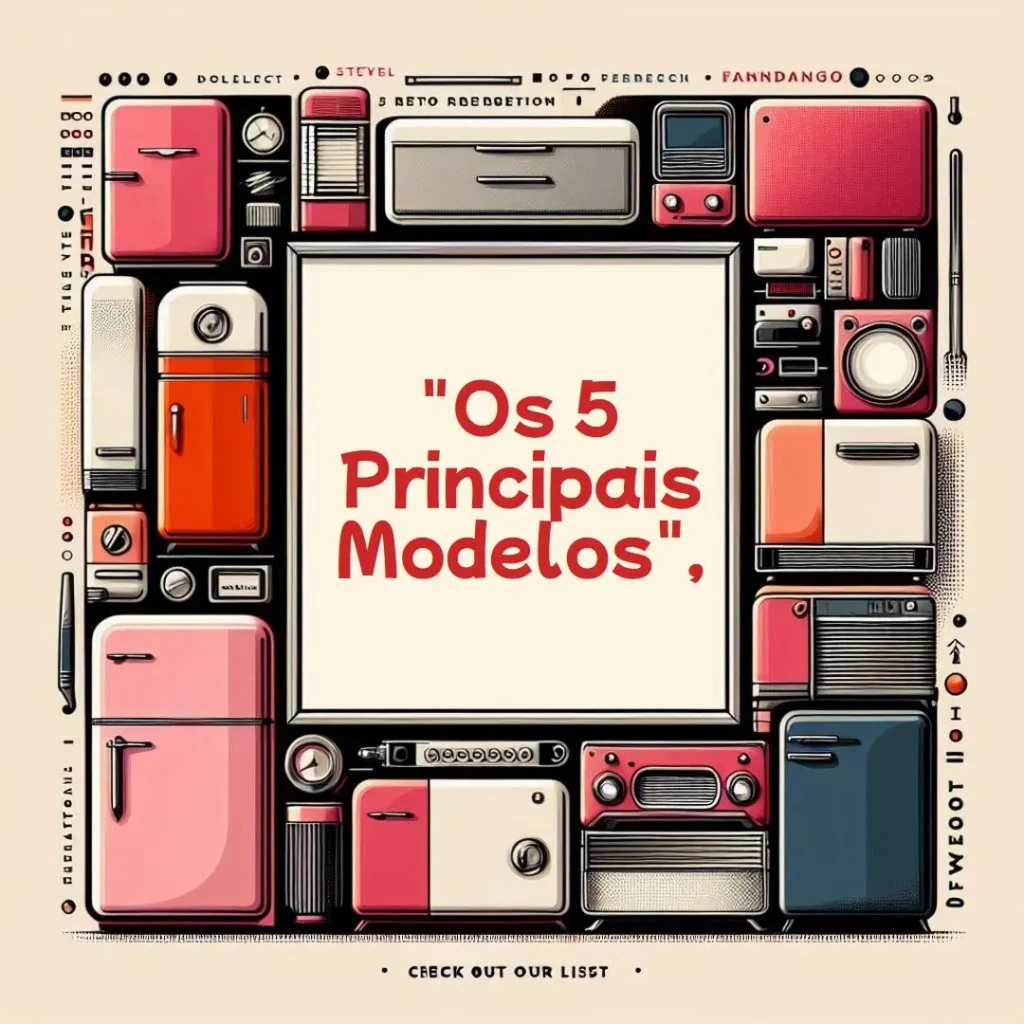 Os 5 Principais Modelos de geladeira retro brastemp