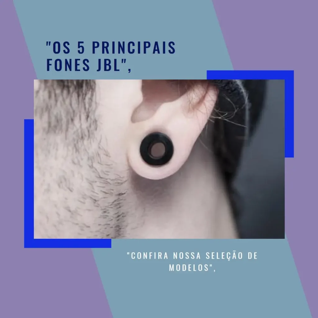 Os 5 Principais Modelos de fone de ouvido JBL bluetooth