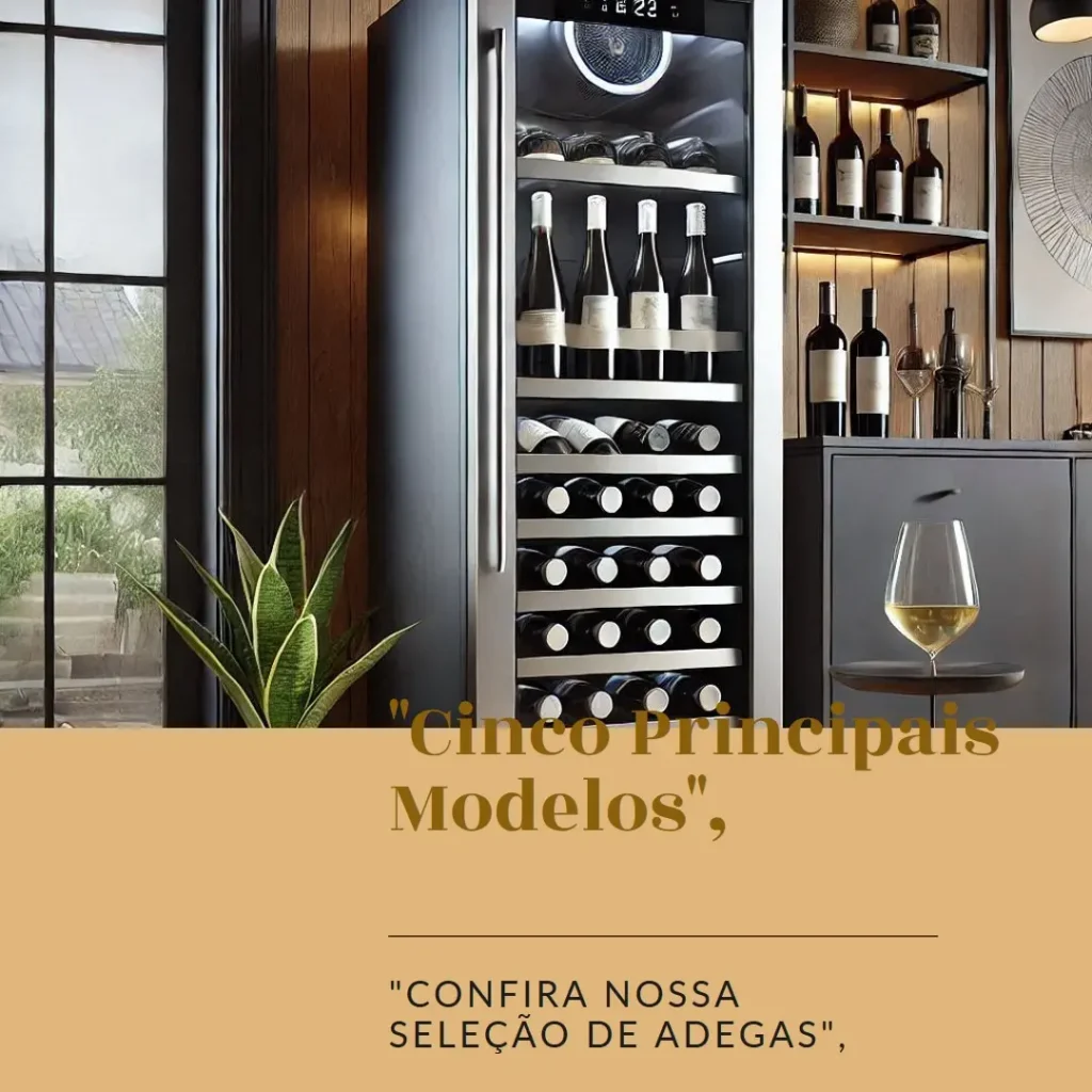 Cinco Principais Modelos de  adega climatizada brastemp