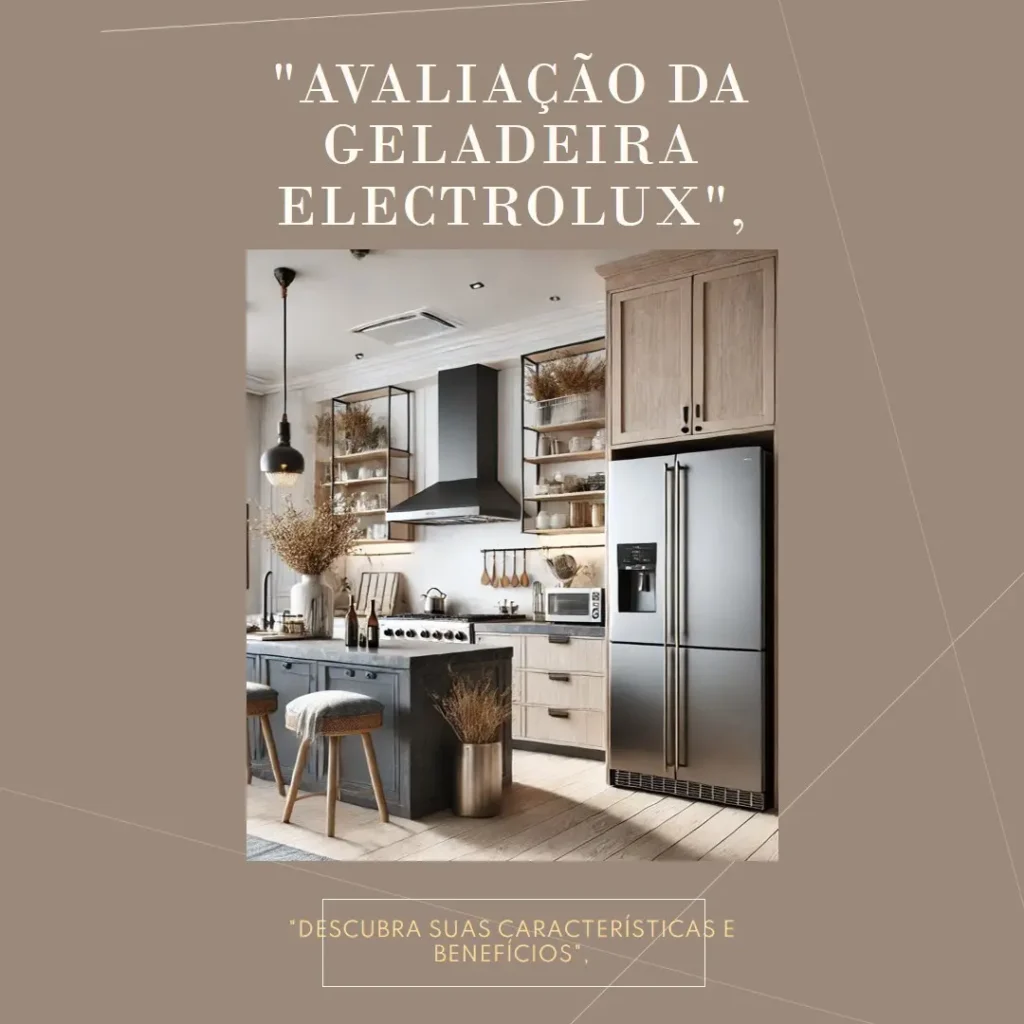 Geladeira Frost Free 310L Electrolux TF39S: Praticidade e Design Inox